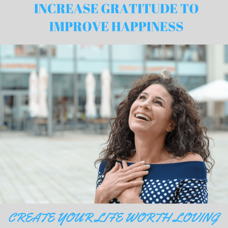Expressing gratitude for increased happiness